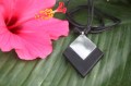 Ketting hout metaal ruit